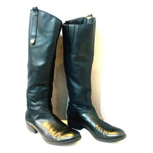 Sam Edelman Black Riding Boots